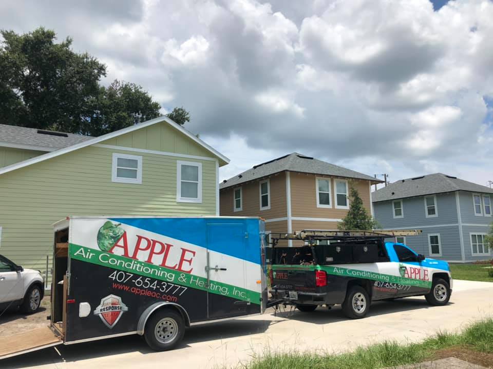 Apple Air is excited to complete our third Habitat for Humanity house in Winter Garden this week! We’re thankful to work with companies like Habitat for Humanity and Johnstone Supply to help give back and support our community 🍏 #TheAppleDifference